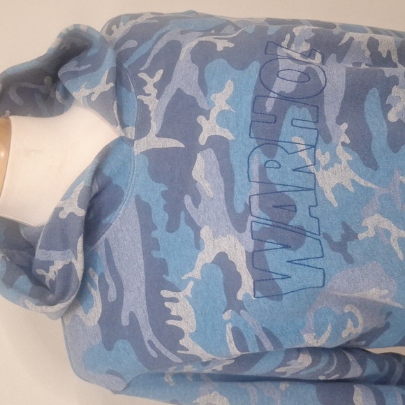 SPRZNY x Andy Warhol camo kangaroo hoodySize L - Picture 2 of 7